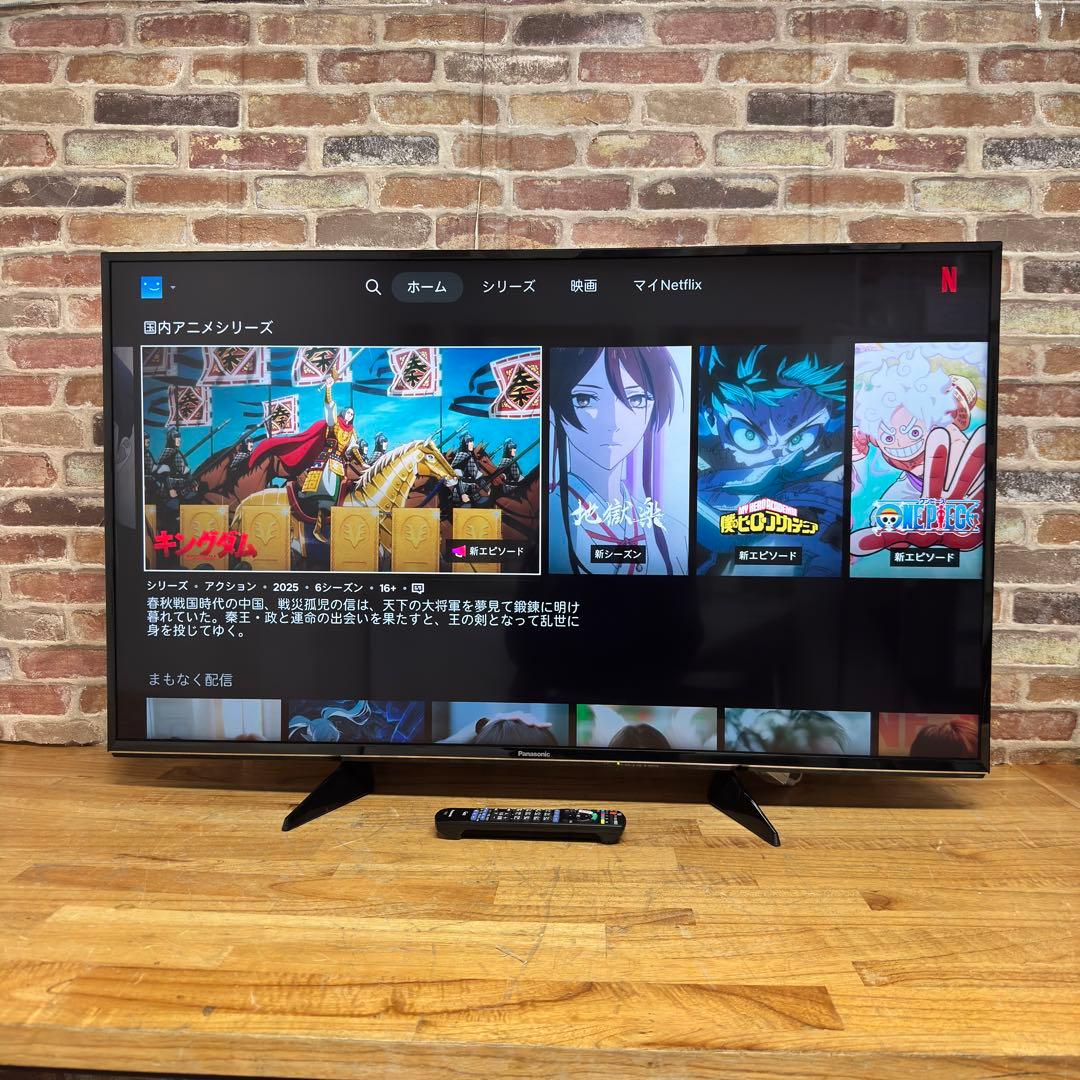 パナソニック 43V型 4K 液晶テレビ VIERA TH-43EX600