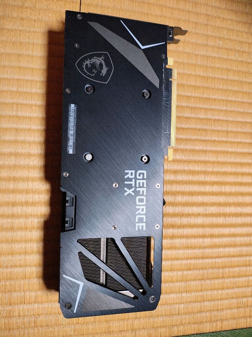 グラフィックボード・グラボ・ビデオカード MSI GeForce rtx3070ti VENTUS 3X 8G OC
