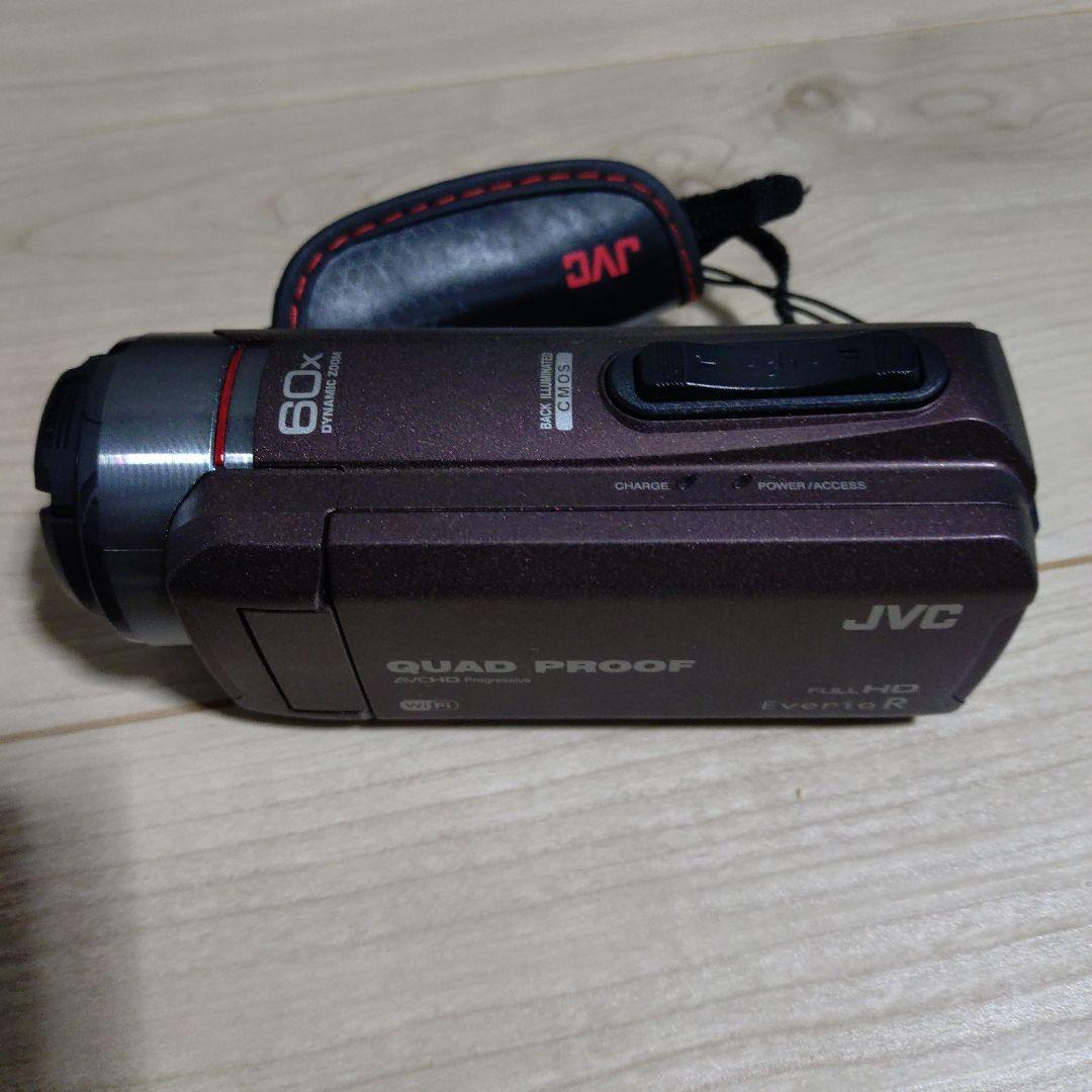 JVC GZ-RX600 ビデオカメラ 本体３脚スタンド付き