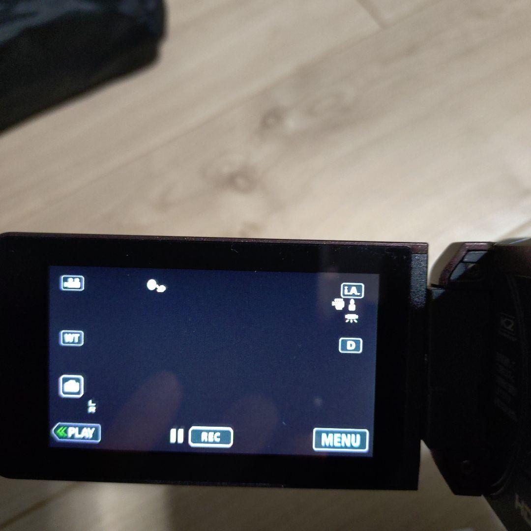 JVC GZ-RX600 ビデオカメラ 本体３脚スタンド付き