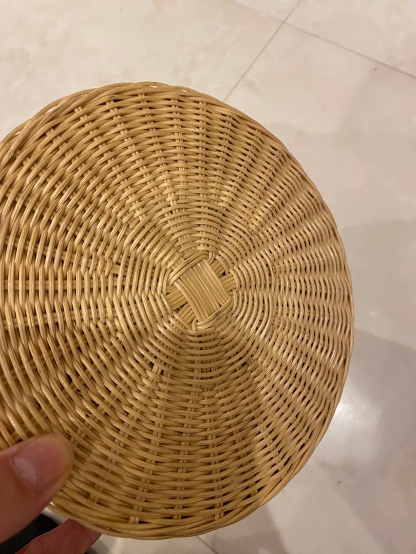 マニマリス　パンケーキ　籠　バック　シングル