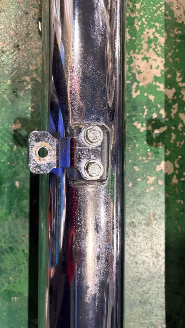 FLSTS スプリンガー 純正 フィッシュテール マフラー サイレンサー