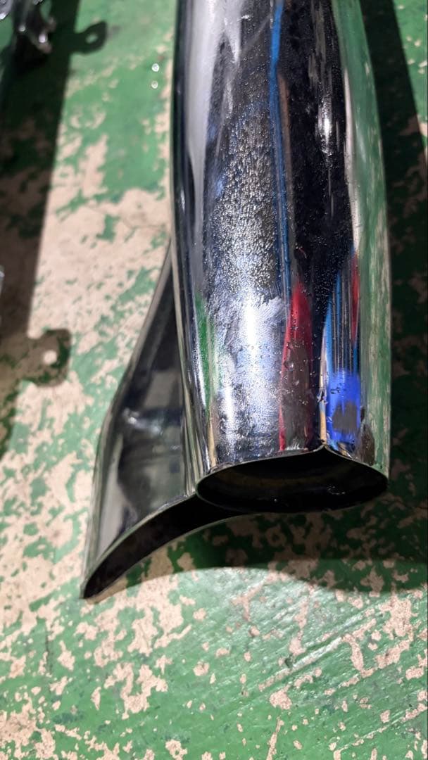 FLSTS スプリンガー 純正 フィッシュテール マフラー サイレンサー