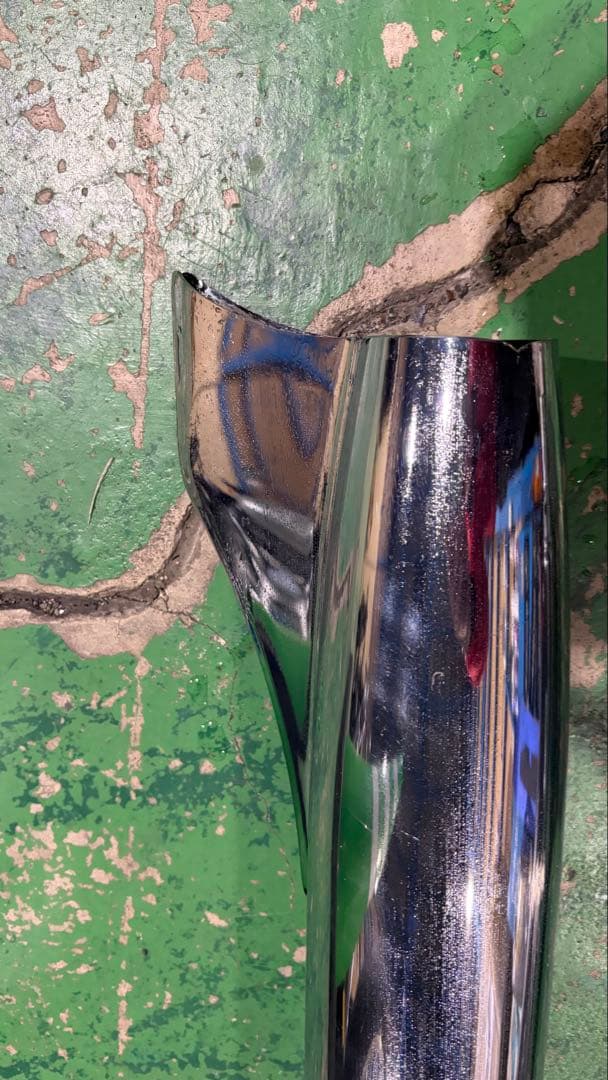 FLSTS スプリンガー 純正 フィッシュテール マフラー サイレンサー