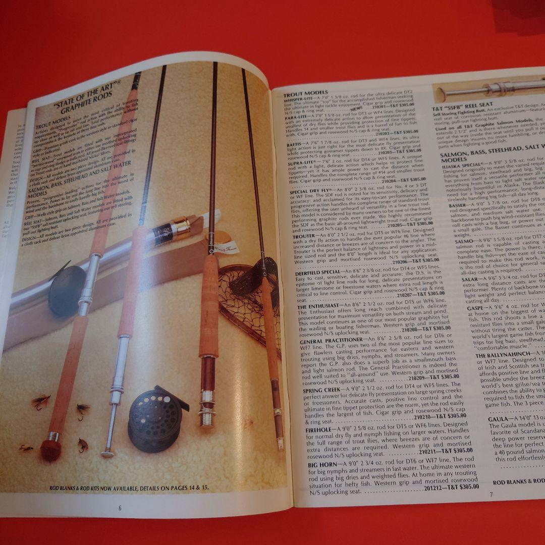 THOMAS & THOMAS フライフィッシングカタログ 1987