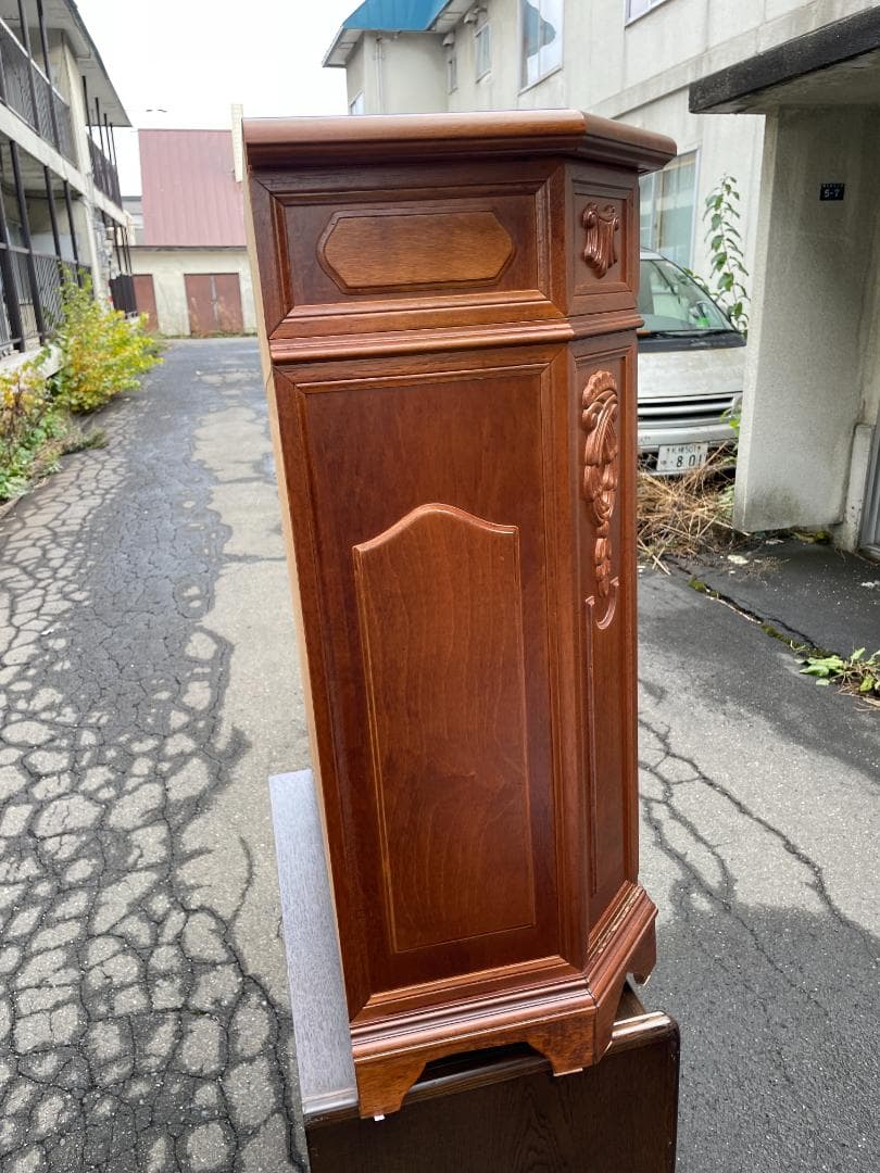 イタリア製 輸入家具 サイドボード リビングボード 象嵌 アンティーク風