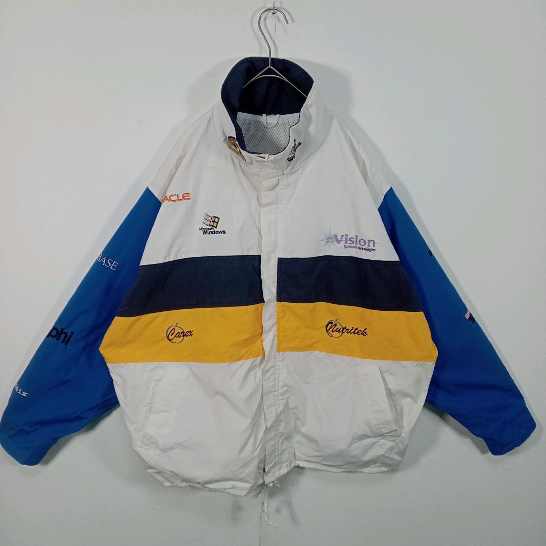 Windows ウィンドウズ　企業ロゴ ナイロンジャケット　マイクロソフト