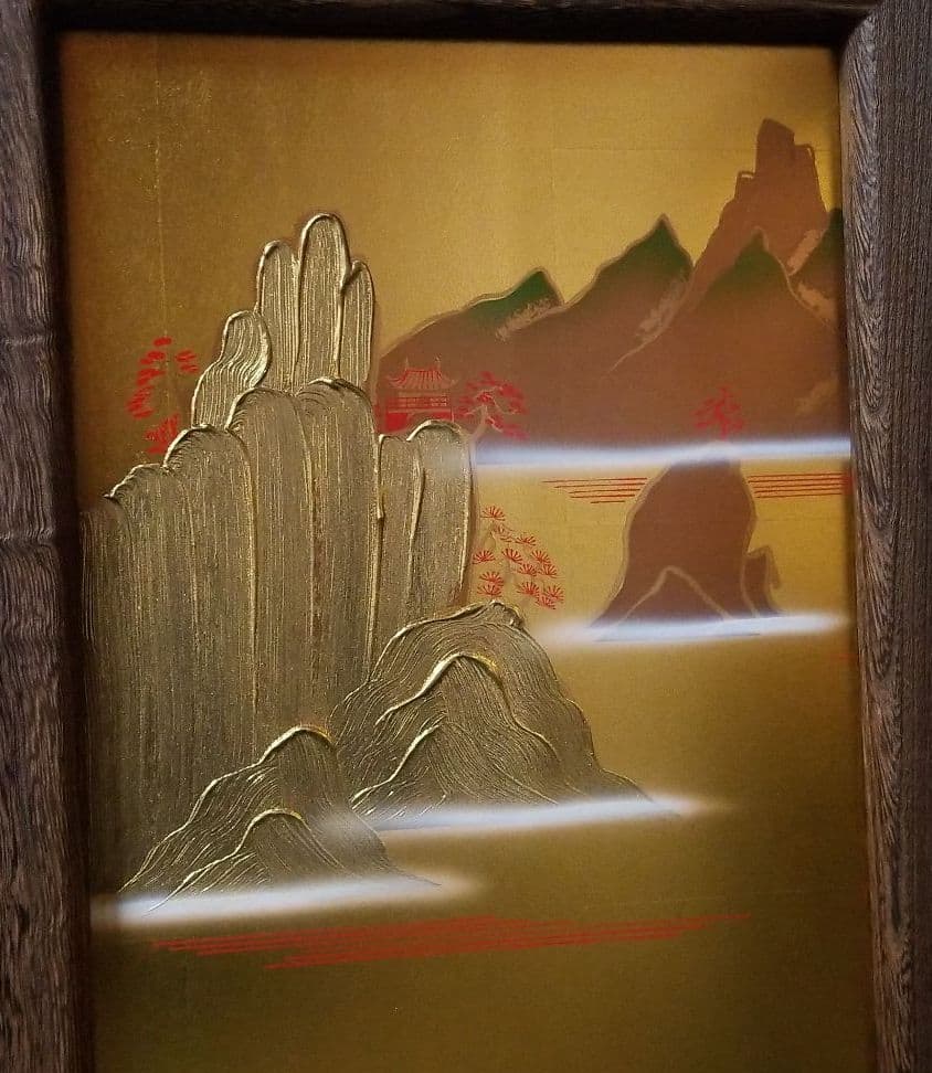 五月人形用　屏風