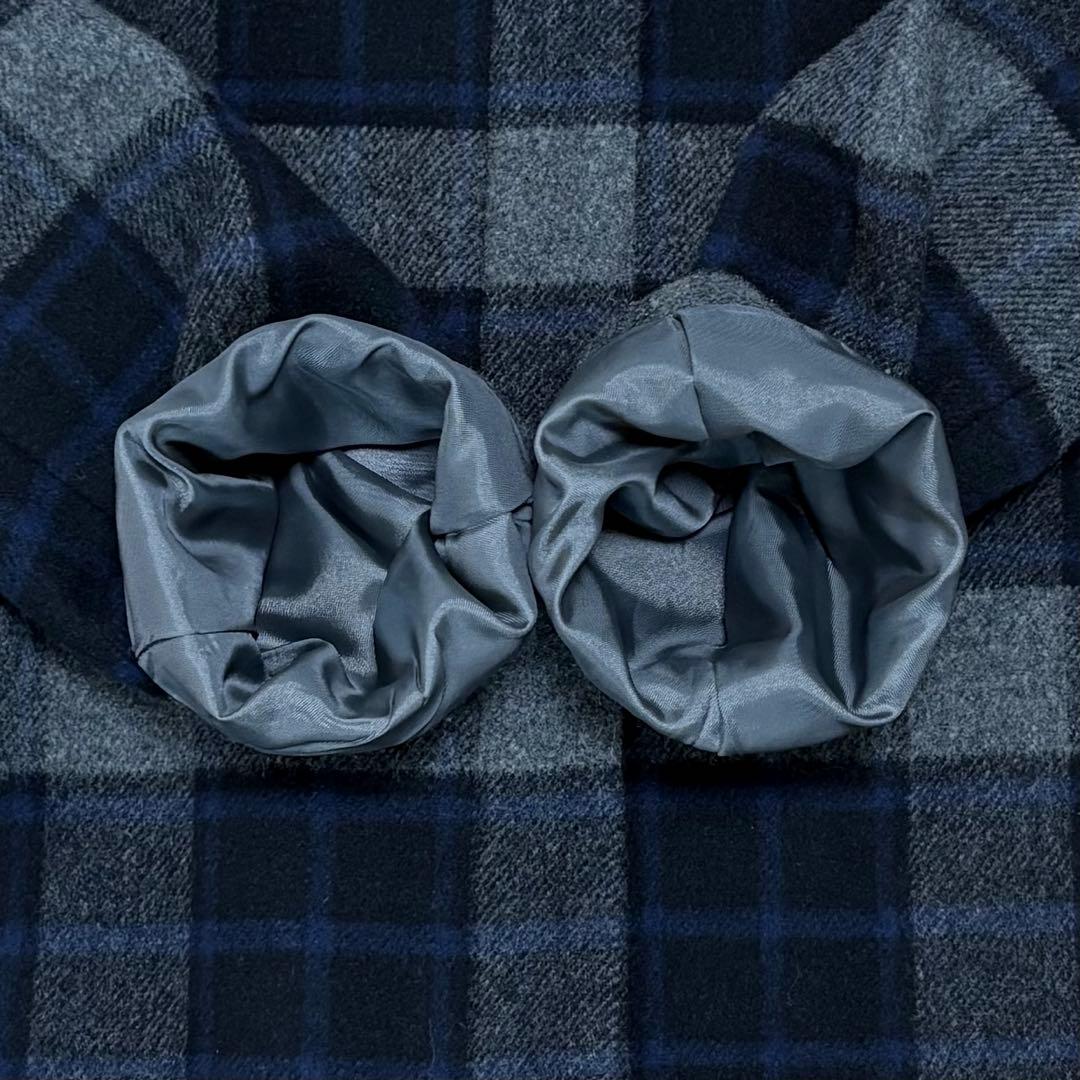 良品　KUMIKYOKU フーデッドコート　ショート丈　ジップアップ　Aライン