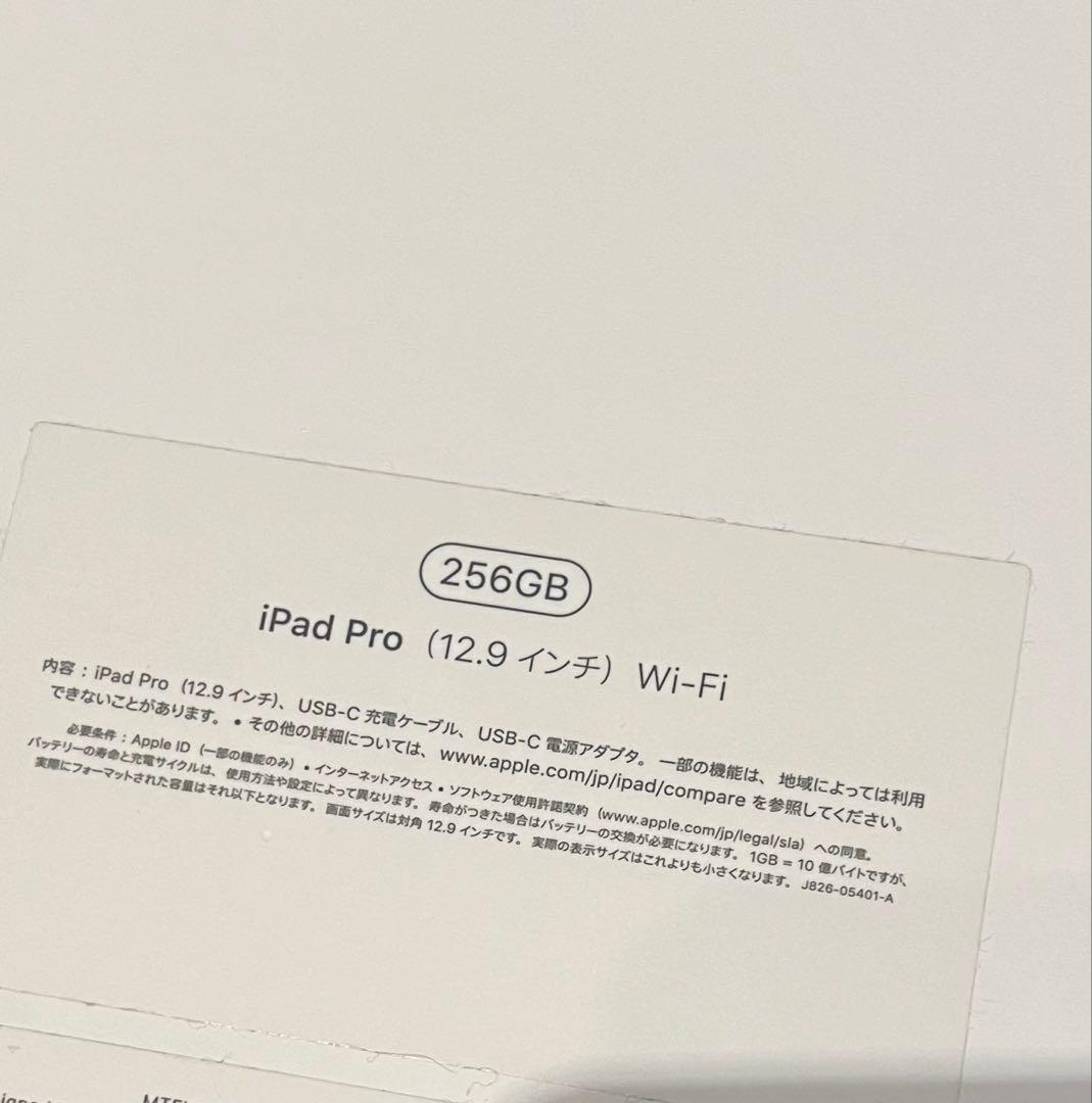 美品iPad pro 12.9 第3世代256G Apple Pencil