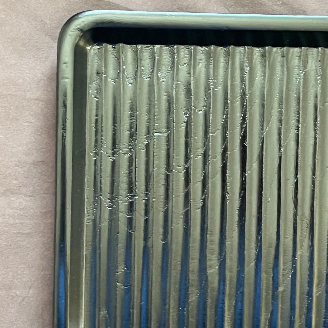 欅黒漆我谷盆(けやきくろうるしわがたぼん)　№9173