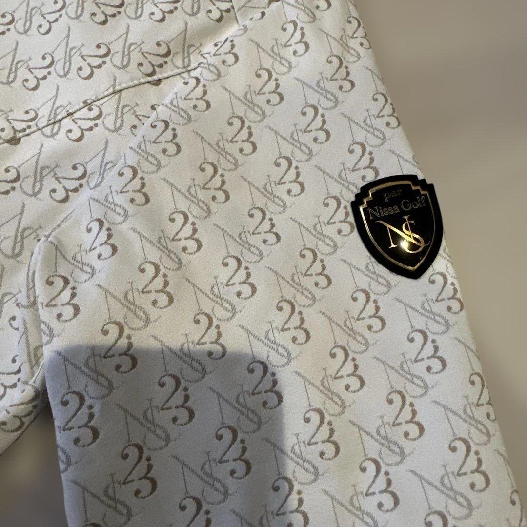 nissa golf ジャガードブルゾン