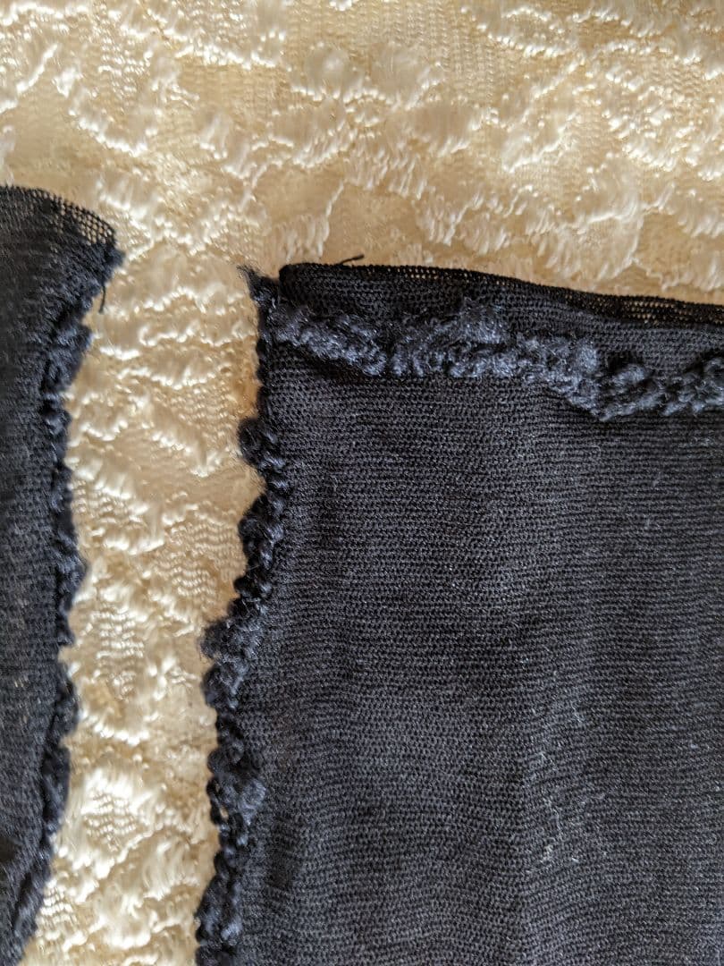 JeanPaulGAULTIER　ジャンポールゴルチエブラックシースルートップス