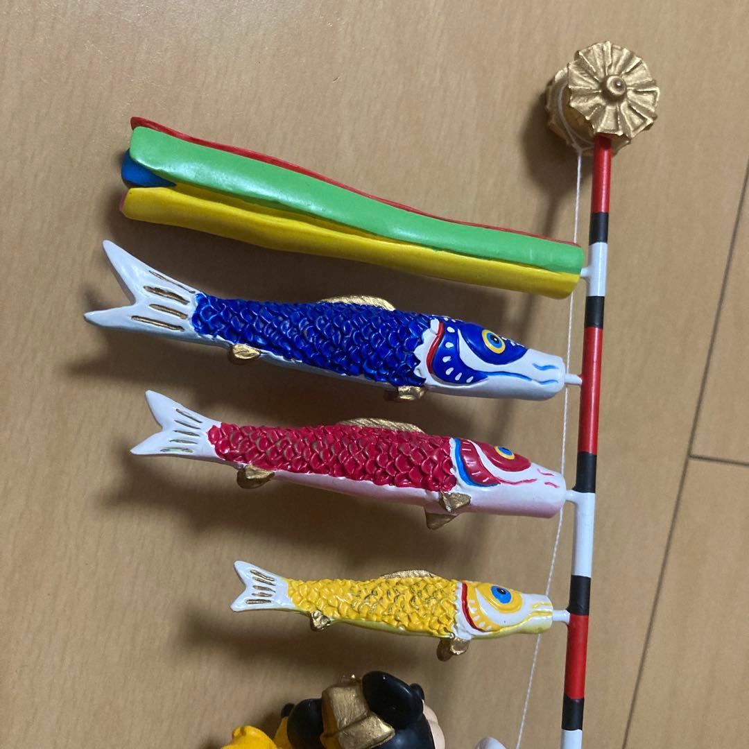 【即購入ok!!】レア ディズニー ミッキー ジオラマ 五月人形 フィギュア