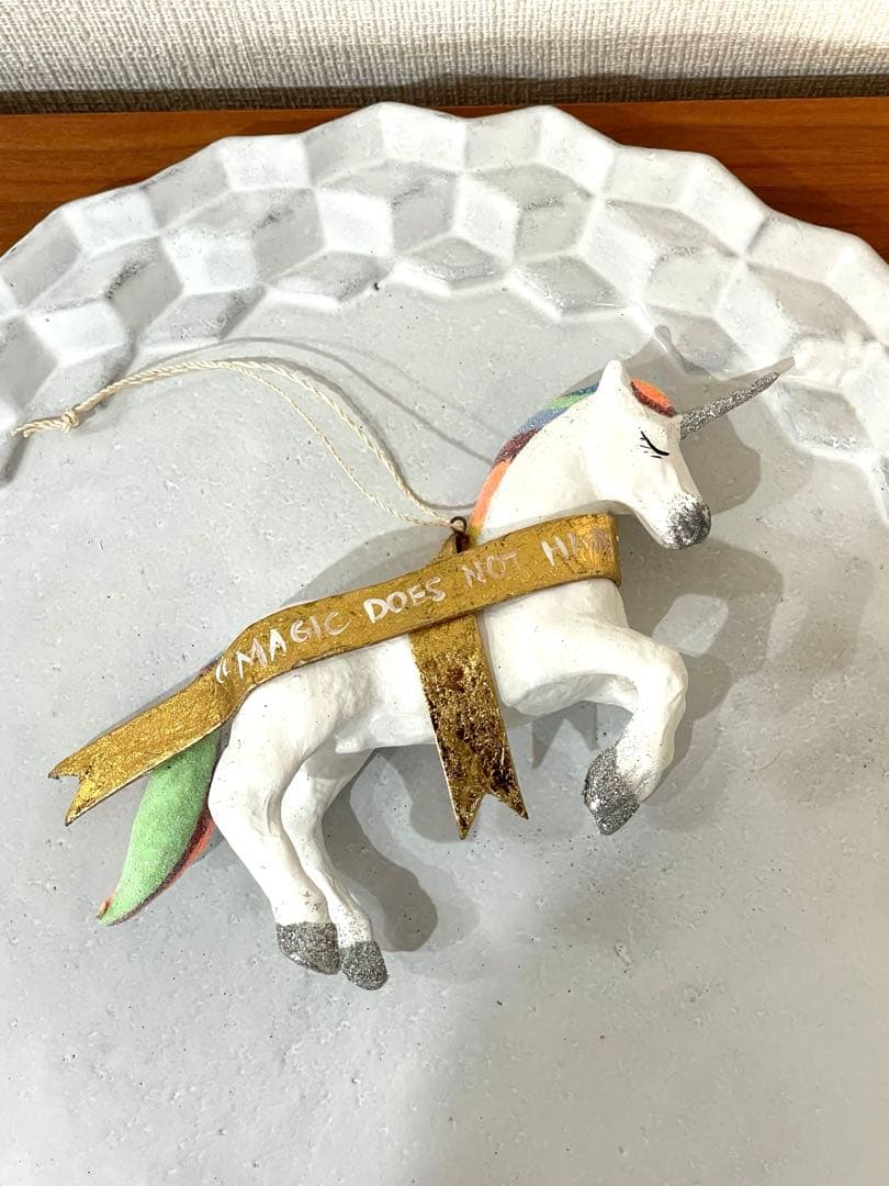 オーナメント　レインボーユニコーン
