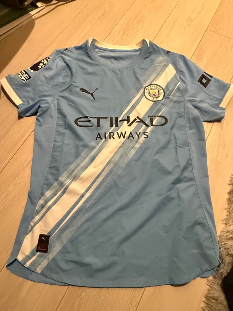 マンチェスターシティ　オーセンティックユニフォーム