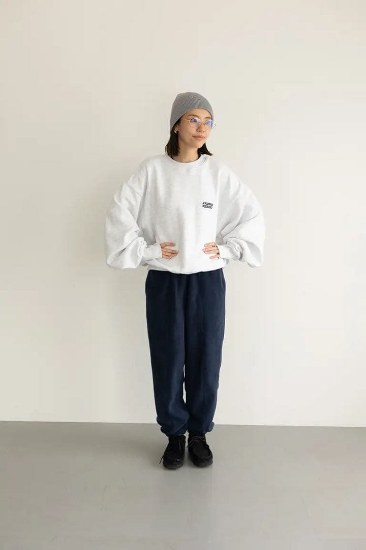 【ぴの】カベサロッソ　スウェット　グレー　36 セットアップ　試着のみ