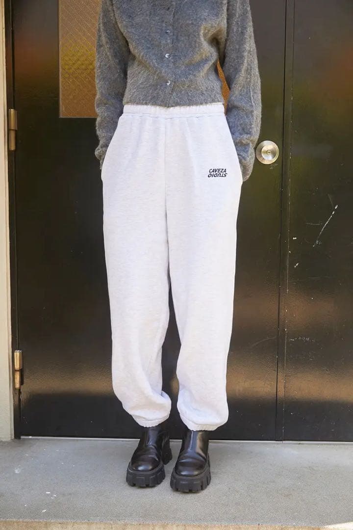 【ぴの】カベサロッソ　スウェット　グレー　36 セットアップ　試着のみ