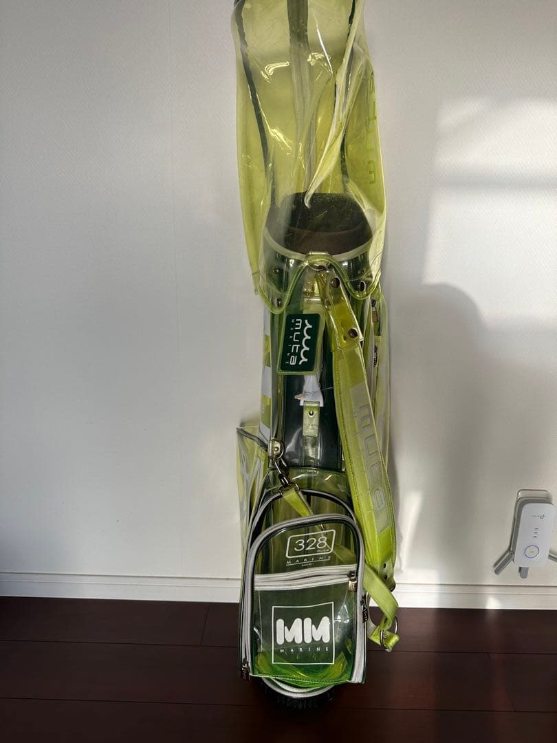 値下げしました！muta ムータマリン　スケルトン　ゴルフ　キャディバック