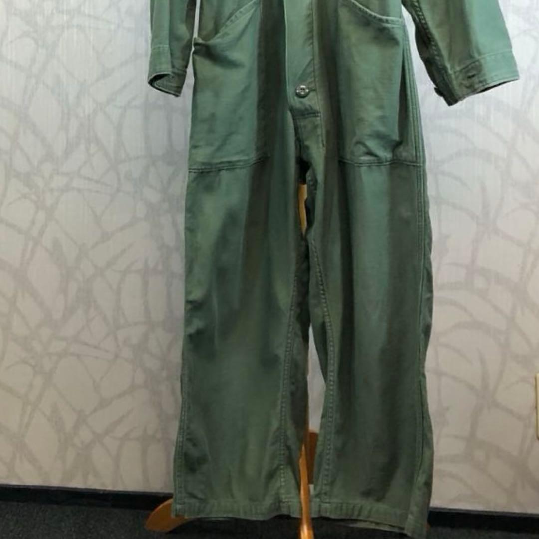 70s-80s US ARMY COVERALLS カバーオール つなぎ　R