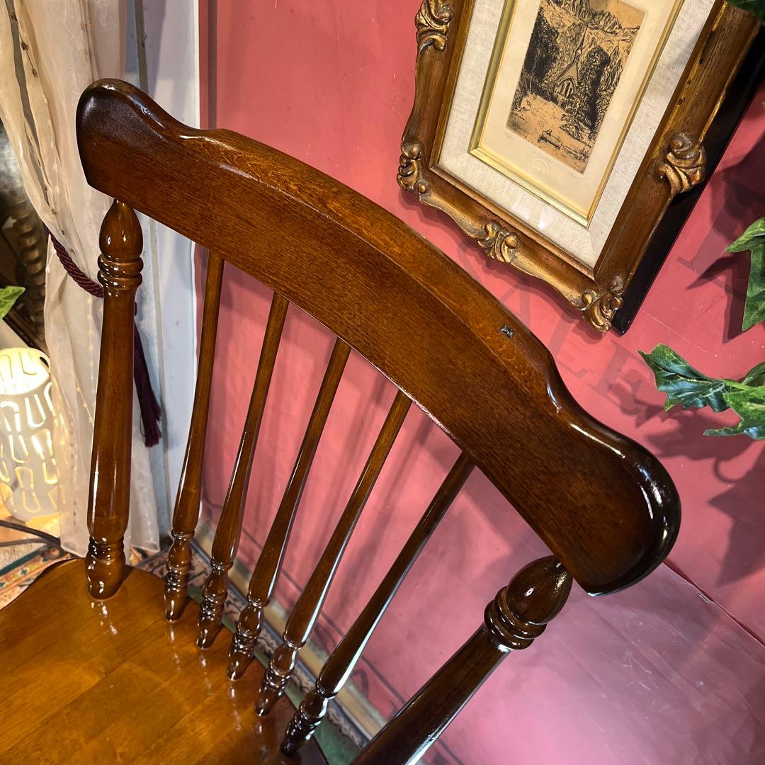 L１　カリモクヴィンテージ スピンドルチェア　コロニアル ウィンザー