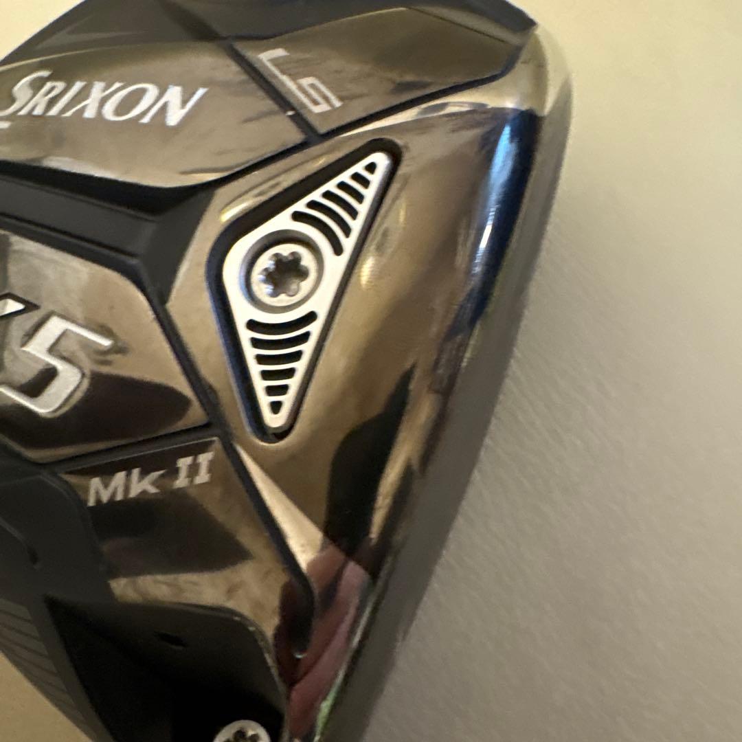 スリクソン　ZX5 MK2 LS 9.5° ドライバー　ヘッドのみ