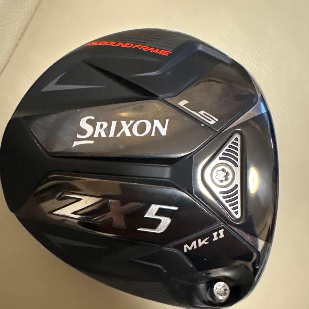 スリクソン　ZX5 MK2 LS 9.5° ドライバー　ヘッドのみ