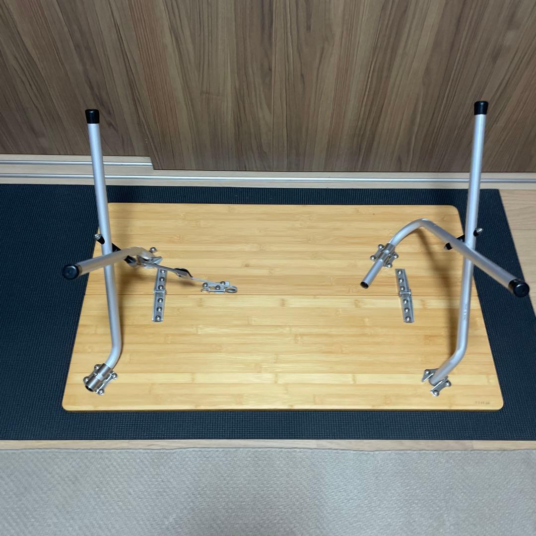 スノーピーク　ワンアクションテーブル竹　LV-100TR カバー付