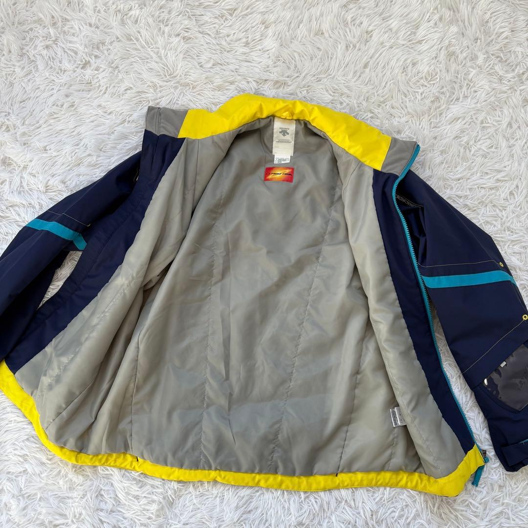 デサント　スキーウェア上下セット160cm ネイビー イエロー