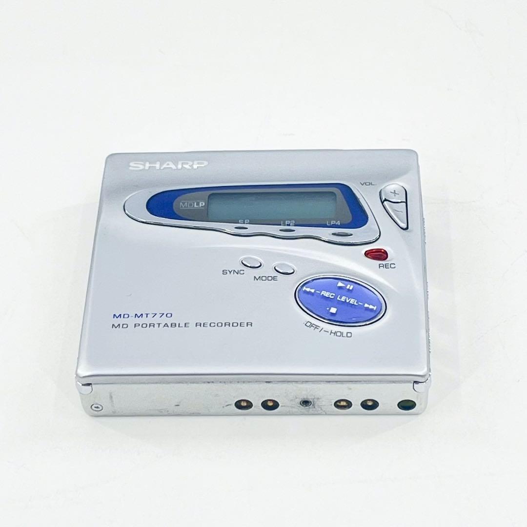 SHARP MD-MT770 MDレコーダー 再生OK 録音OK 完動品