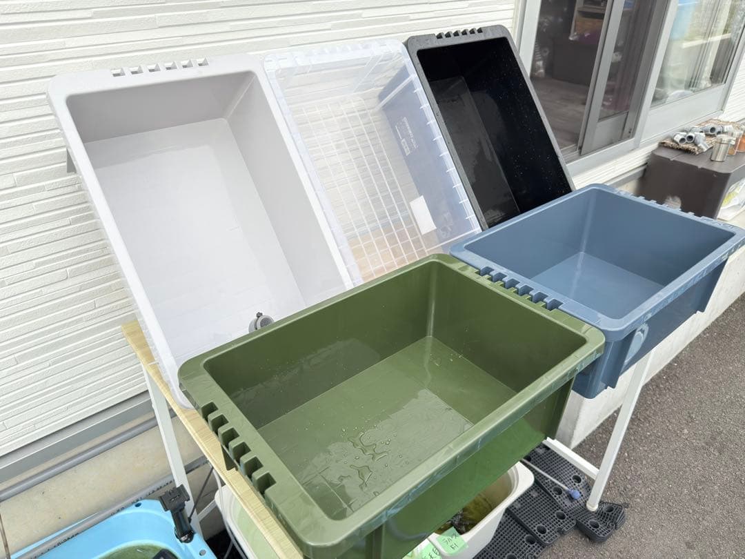 ★お買い得★NVBOX13 オーバーフロー容器 5個セットメダカ飼育 めだか