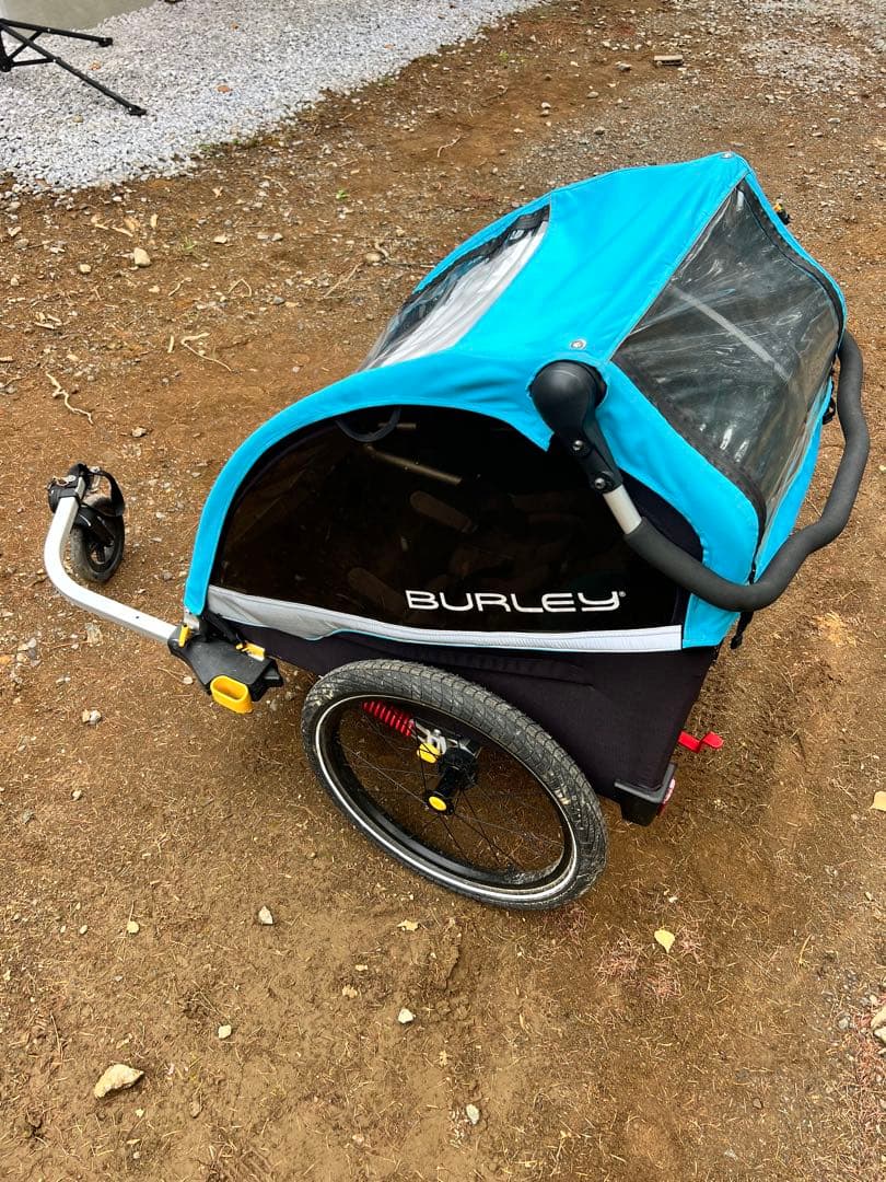 バーレー　D’lite X 2人乗り　サスペンション　Burley