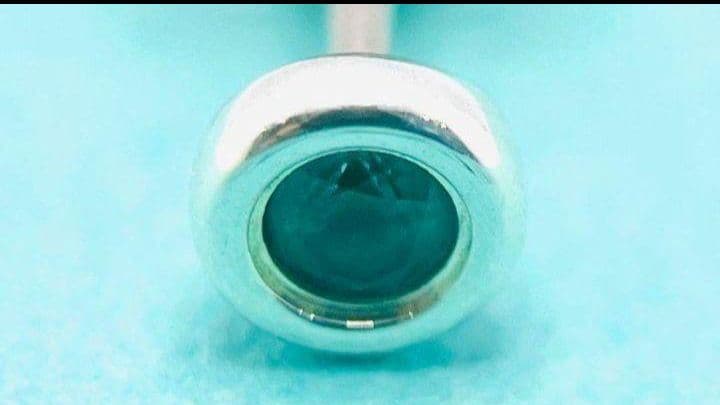 わ*る様 ティファニー　バイザヤード　アクアマリン　ピアス　シルバー　925