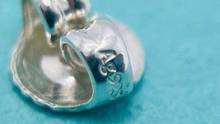 わ*る様 ティファニー　バイザヤード　アクアマリン　ピアス　シルバー　925