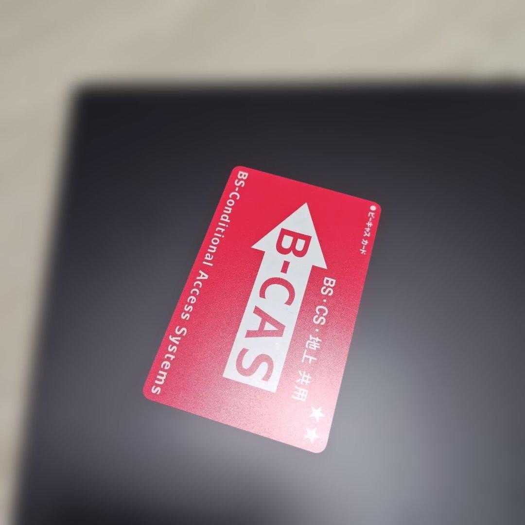 AQUOS　SHARP　Blu-rayレコーダー　2018年製　B-CASカード