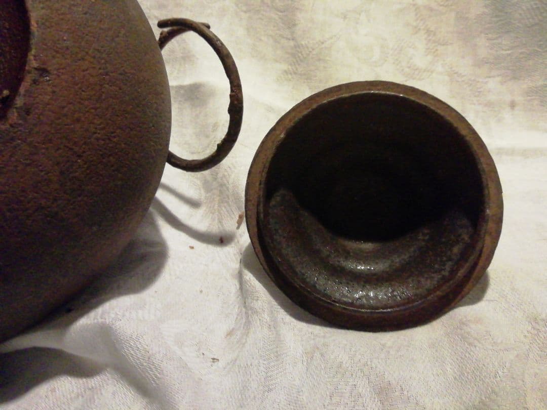 ♪茶道具　釜　時代物