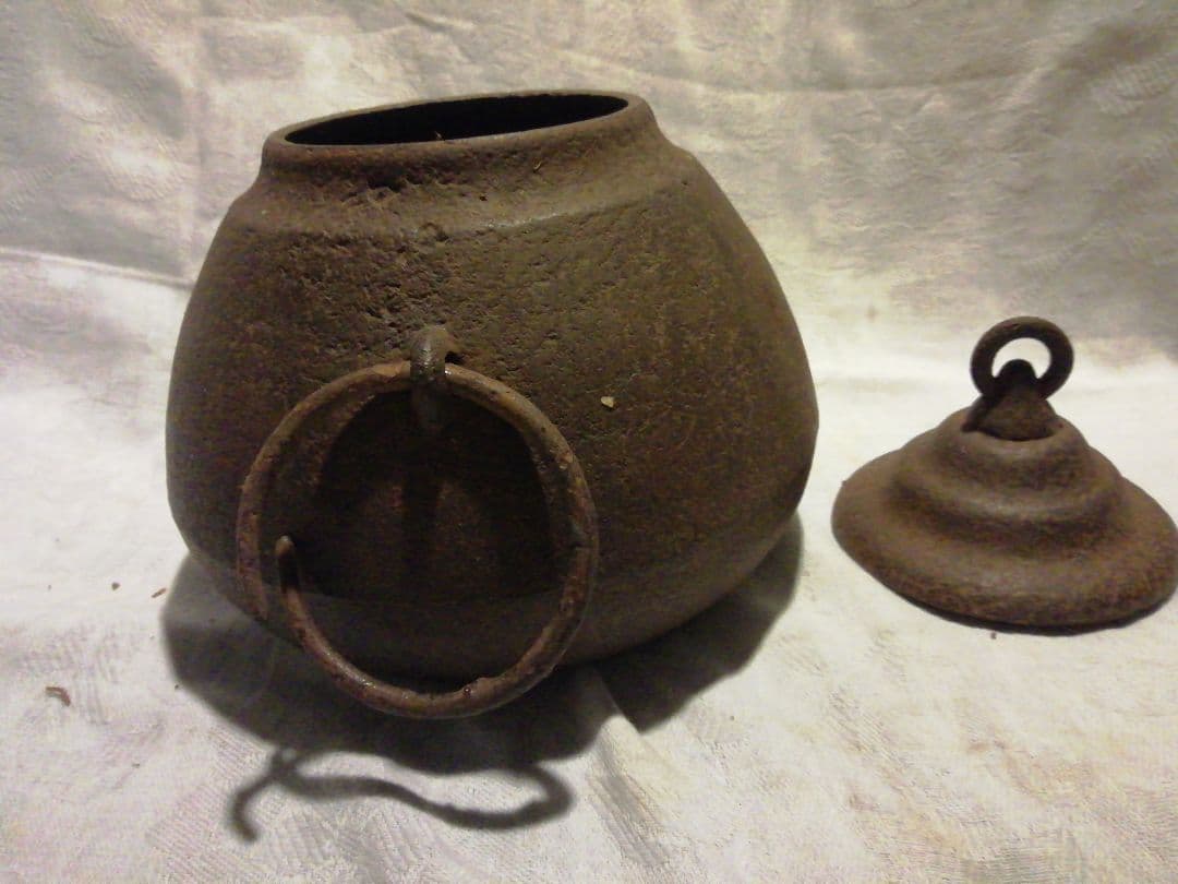 ♪茶道具　釜　時代物
