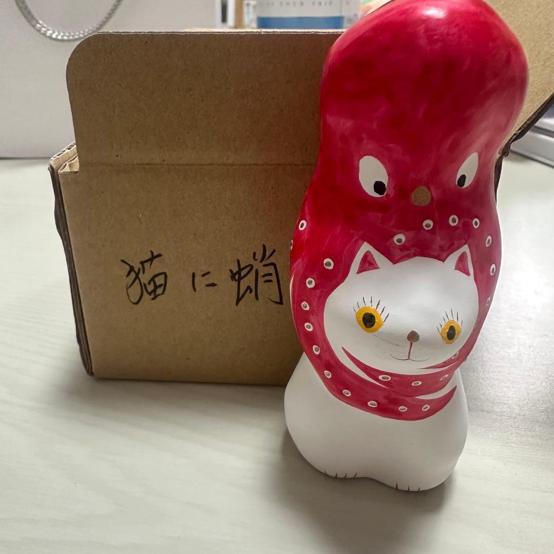 猫に蛸　相良人形