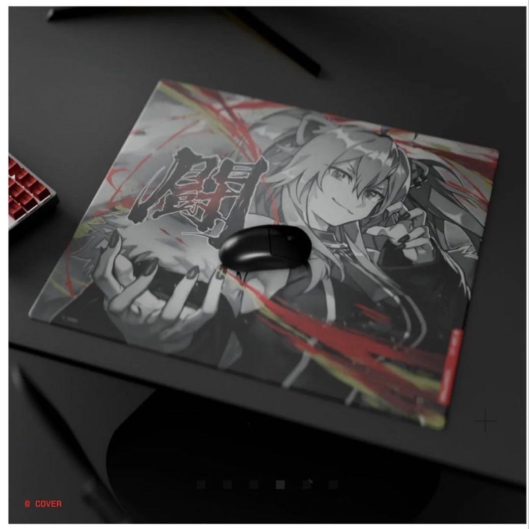 WALLHACK ガラスマウスパッド SP-005 Shishiro Botan