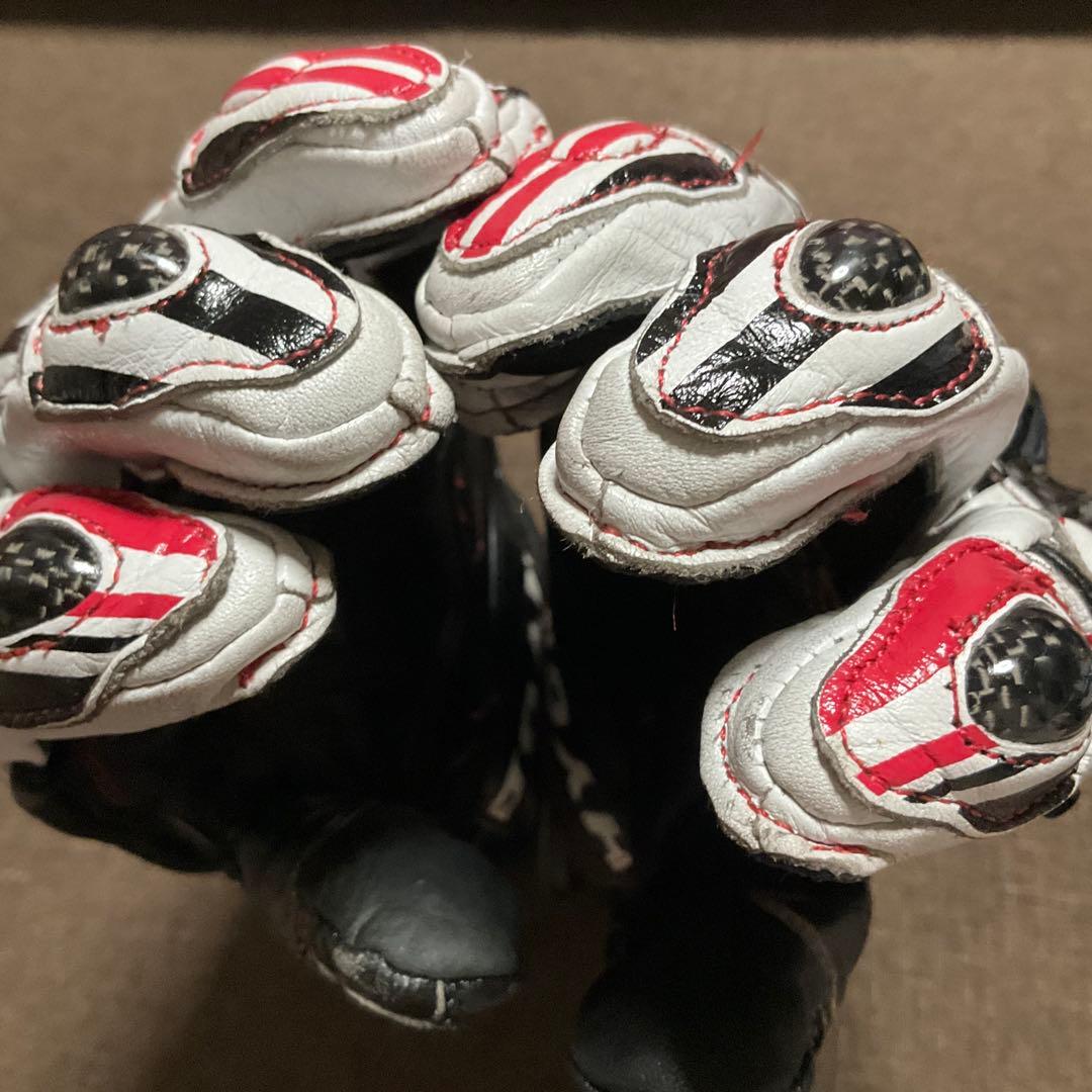 ヒョウドウ レーシンググローブ　HYOD HRG201DN D3O 赤　M