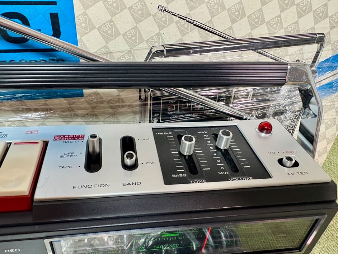 激レア　未使用？　スタンダード　KR-2400J ラジカセ　1970年代