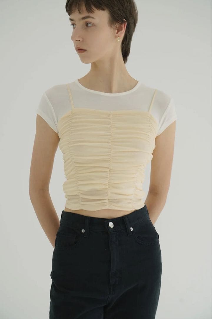 【ゆりさん専用】VESTSHIRRING CAMI TOPS