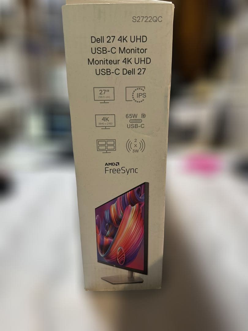 DELL S2722QC DELL モニター　27インチ ジャンク