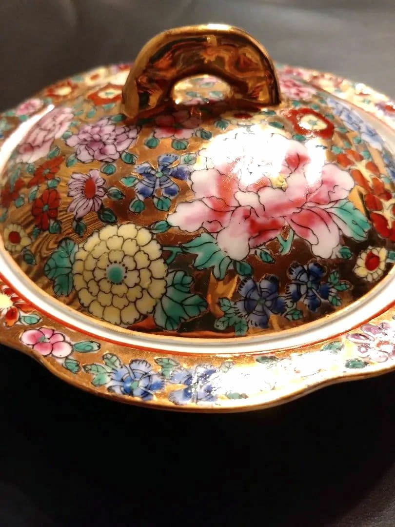 中国製　蓋付き　煮物椀？