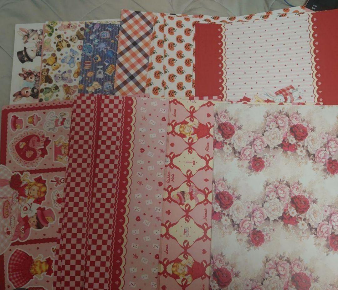 デザインペーパーまとめ売りA4サイズ1200枚以上