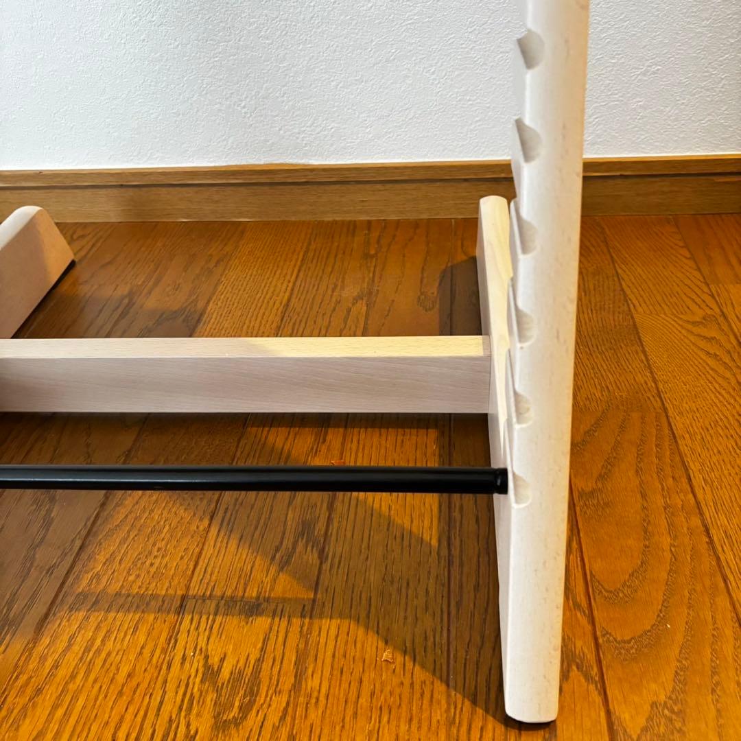 ストッケ　トリップ トラップ　ホワイトウォッシュ　ベビーチェア　S/N.7