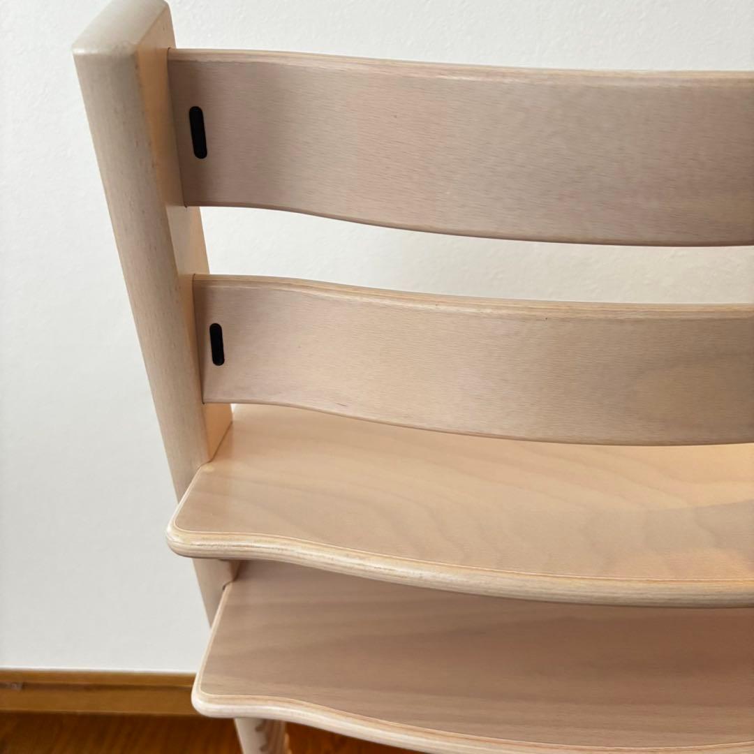 ストッケ　トリップ トラップ　ホワイトウォッシュ　ベビーチェア　S/N.7