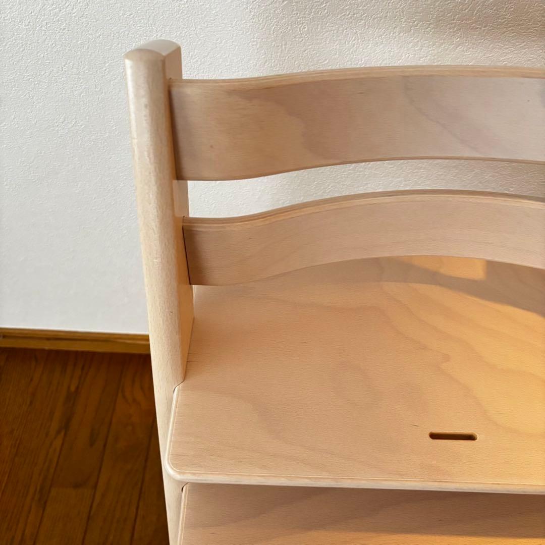 ストッケ　トリップ トラップ　ホワイトウォッシュ　ベビーチェア　S/N.7