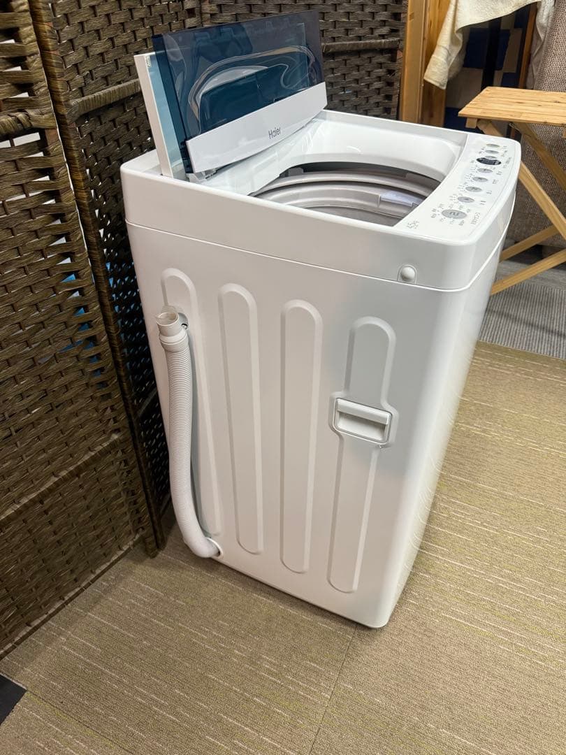 【分解洗浄消毒作業済】Haier 4.5Kg全自動洗濯機　JW-C45D