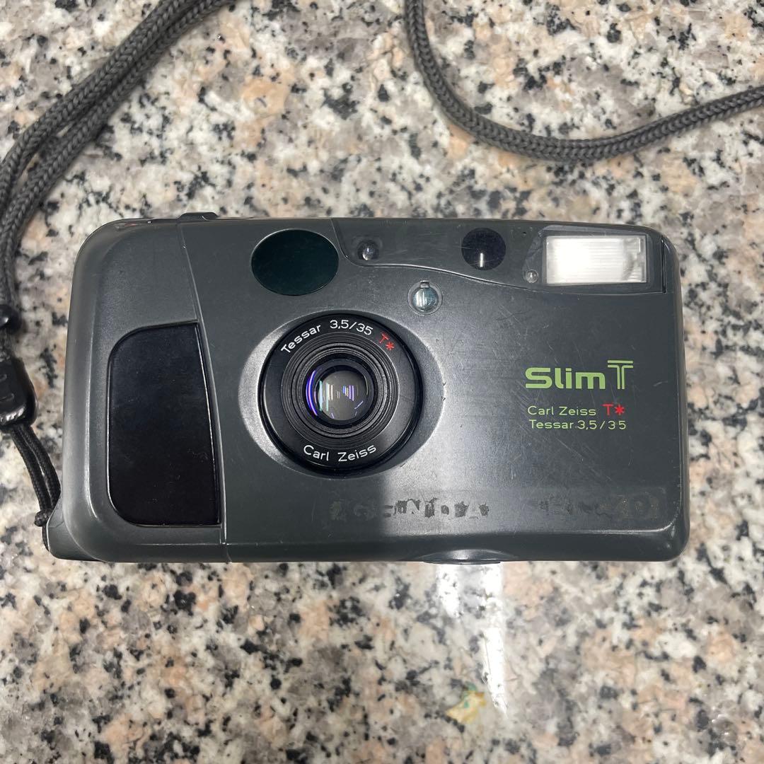 ★KYOCERA 京セラ フィルムカメラ Slim T コンパクト 袋付き 格安